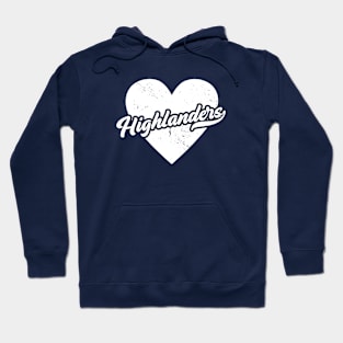 Vintage Highlanders School Spirit // High School Football Mascot // Go Highlanders Hoodie